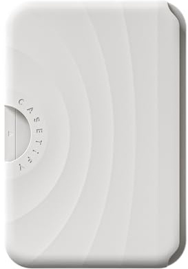 CASETiFY Snappy Rippler Wallet [Compatible with Magsafe] - White