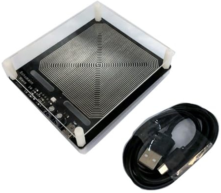 2. il generatore portatile a bassa frequenza 7.83Hz segnala la terra elettromagnetica con il dispositivo di frequenza di risonanza di USB