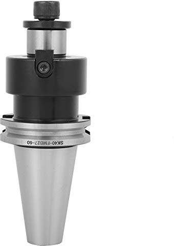 Spacnana SK40-FMB27-60 Werkzeughalter Werkzeugschaft Bohrfutter CNC-Hochgeschwindigkeitsstahl-Spannzangenfutter Deutschland-Standard für Sicheren Bohrschneidergriff