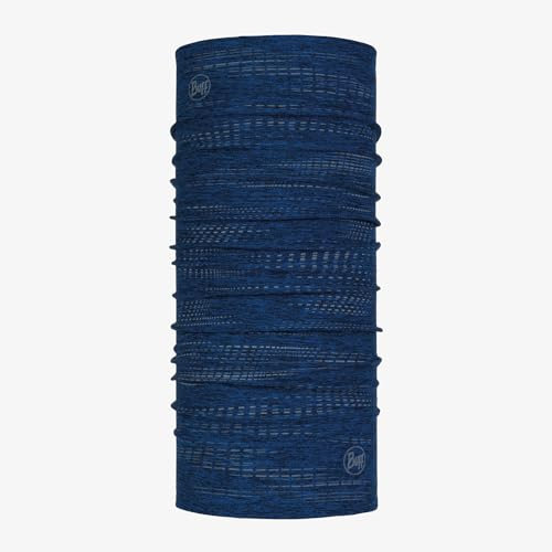 Buff®| DryFlx® Multifunktionstuch Männlich Weiblich Erwachsene, Schnell trocknend, Elastisch, Reflektierend, Nocturne, Hell, Sichtbarkeit, Laufen, Einheitsgröße, Dark Blau