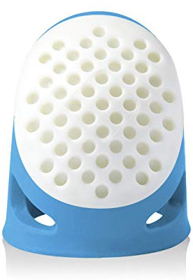 Prym 431138 Fingerhut Ergonomics XL Nachfüllung für Display blau, Kunststoff: 100%, Einheitsgröße