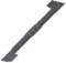 SPARES2GO Lama in Metallo compatibile con Bosch Rotak 43 Ergoflex Ergo-Power Tosaerba (43 cm)