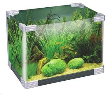 Boyu Acuario Marco Nano - 53L Transparente Vidrio Modern Pez 17.5L 355x185x230mm Interiores Exteriores