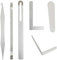 Saxophon-Reparatur-Werkzeug-Set, Saxophonteile, Stick-Pads, Holzblasinstrument-Zubehör, Silber