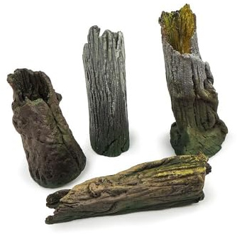 Vallejo 705303-1/35 Große Baumstümpfe, 4 Stück -