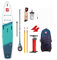 Red Paddle, Voyager MSL & Hybrid Tough Sup-Paddel, Sup and Paddle Sup, Grün/Weiß, 3,8 m, Unisex