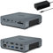 USB C Docking Station Triple Monitor,16 in 1 Laptop Docking Station USB C Dock with 2 HDMI, 4K/60Hz DP, 8 USB Ports, 65W AC Adapter, Ethernet for Dell/Hp/Lenovo Full Functional Type c laptops