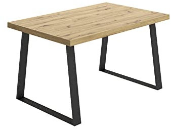 DEKIT GRUPO RIMOBEL Aran Mesa de Comedor, Melamina, Nordic, 75x140x90 cm