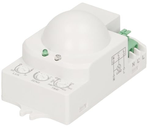 Miratic Detector de Movimiento por Microondas 360° IP20 1200W