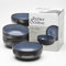 Töchter & Söhne | Mia Poké Schale, für 4 Personen, 4-teiliges Steinzeug Ramen Schüssel Set, Bowls Set im cleanen Stil für den perfekt gedeckten Tisch (Blau)