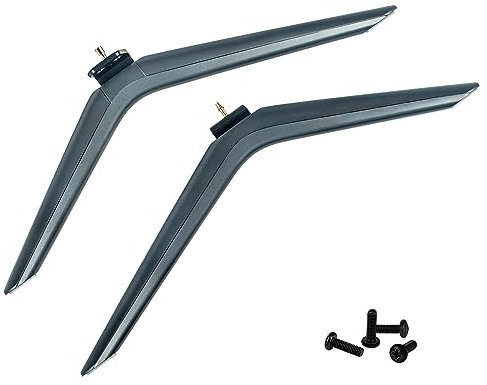 VINABTY TV-Standfuß NUR für Hisense 4K ULED Hisense Android Smart TV (2021) 75U6G, Gun-Black, L and R