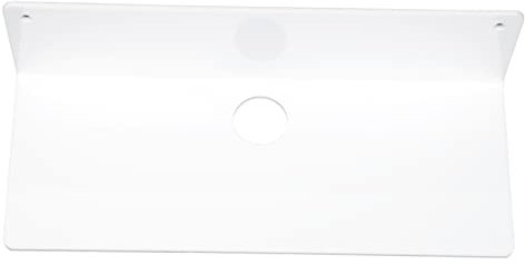 TOPPERFUN 1stk Wandregal Telefon Lautsprecher Eckregalständer Duschregal Schwimmende Regale Für Bauernhäuser Badezimmer Regale Wand Weiß Handy Lautsprecherständer Acryl Büro