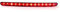 NSEMGG Auto Hochwertiges Zusatzbremsleuchten für-Audi A4 B7 Wagon Avant 2005 2006 2007 2008 LED, Wasserdicht High Mount Drittes Bremslicht Warnsignallampe Auto ZubehöR,B