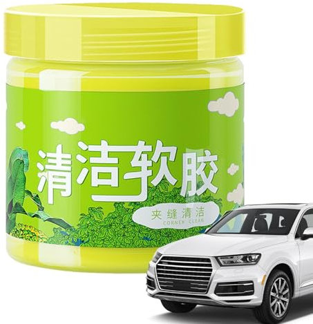 Dust Cleaning Gel for Car - Soft Strong Viscosity Car Gel Cleaner | Car Vent Cleaner, Auto Detailing Cleaning Compound Gel for, Keyboard, Laptop, PC, Camera