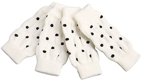 4Pcs Dog Elbow Protector, Pet Joint Wrap Recovery Sleeves Dogs Legs Warmer Wraps Socks for Winter, Prevent Licking, Arthritis, Injuries (S)