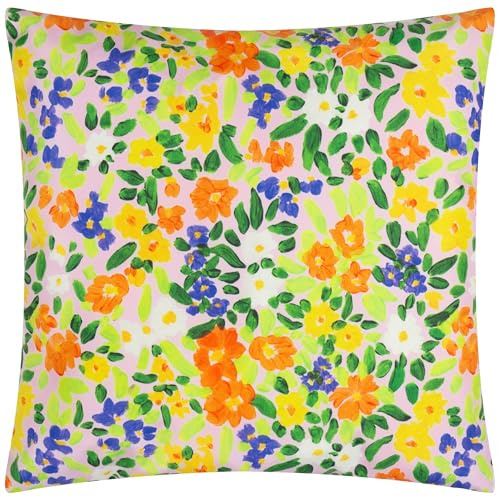 furn. Wylder Nature Confetti Floral Printed Outdoor Cushion Cover - Multicolour - 45x45cm