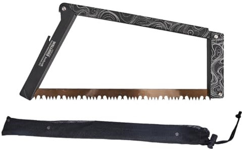Folding Saw with Storage Bag Multifunctional Handsaw Aluminum Alloy Camping Foldable Hand Saw Outdoor Hiking Survival Tools