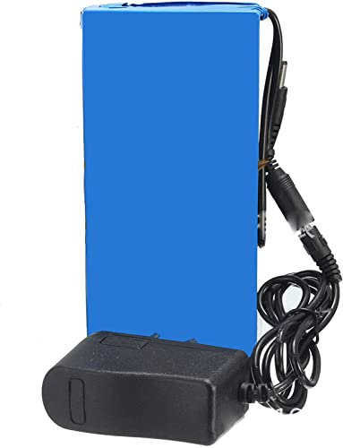 12V Lithium Battery Pack 10Ah Rechargeable Li-Ion Battery with Charger - Powerful Portable Polymer Battery for Electronics and Devices