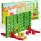 MIJOMA 4 in Einer Reihe Holzspiel XL – Nachhaltiges Familienspiel aus Holz – Pädagogisches Gesellschaftsspiel für Kinder & Erwachsene – Lernspiel Indoor & Outdoor