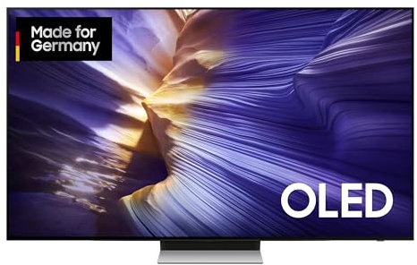 Samsung OLED 4K S91F 77 Zoll (195 cm), UHD Fernseher, NQ4 AI Gen3 Prozessor, OLED HDR+, 4K Upscaling Pro, Dolby Atmos, Gaming Hub, Motion Xcelerator 144Hz, Samsung Vision AI Smart TV