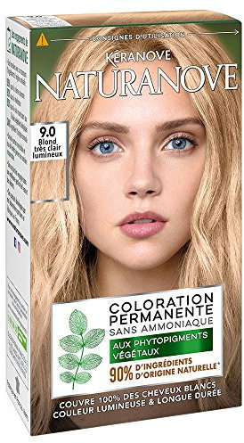 NATURANOVE Coloration permanente n°9 Blond tres clair lumineux