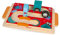 Janod - Hedgehog Rally - Wooden Educational Toy - Manipulation and Motor Skills - For children from the Age of 18 Months, J08056