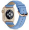 dbramante1928 Madrid-Cinturin aus echtem Leder für Apple Watch 38/40 mm-Farbe Forever Blue Unisex Erwachsene, 30 Stück