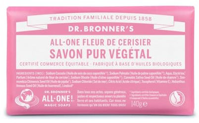 Savon Solide fleurs de cerisier - DR BRONNER'S