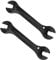 MXXiiv 2 Pcs Bicycle Cone Spanner Hub Wrench, Bike Hub Spanner Bicycle Wheel Hub Axle Cone Adjuster Wrench Pedal Spanner Repair Tool