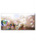 banjado Glas Magnettafel (120 x 60cm) - Magnetwand Glas - Magnetpinnwand als Memoboard - Pinnwand Magnettafel Küche, Büro, Kinderzimmer - Seifenblasen