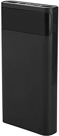 DIY Power Bank Box, 20000mAh 6 Sections 18650 Battery Charger Type C Two Way Fast Charging Power Bank with LED Flashlight