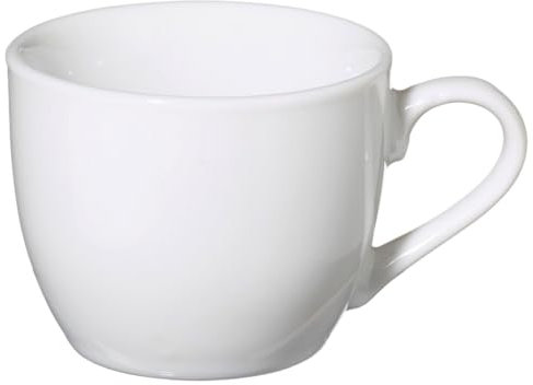 aro Tazza da caffè, in porcellana, 200 ml, bianca, 6 pezzi