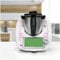 Deko Schutz Aufkleber kompatibel mit Küchenmaschine Thermomix TM6 Design Sticker Klebefolie Zubehör Küchengerät wasserfest selbstklebend RX042 (21 Blumenranken)