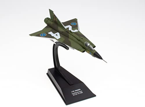 OPO 10 - Aereo da Caccia Militare 1/100 Compatibile con J 35F DRAKEN Swedish Air Force 1989 - CP34