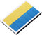 SEAFRONT Aufnäher mit Europäischen Länderflaggen Aufnäher mit Verschiedenen Länderflaggen Aufnäher mit Weltflagge Aufnäher mit Weltnationalhaken und -Schlaufe, Besticktes Aufnäher-Zubehör (Ukraine)