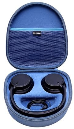 L LTGEM Hard Headphone Case for Sony WH-CH720N/ WH-CH700N/ WH-CH710N Headphone - Carrying Storage Bag (Case Only) (Navy)