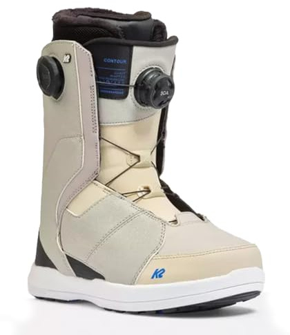 K2 - Vit kontur snowboard stövlar dam - dam - storlek 36 - vit