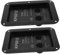 Toddmomy 2 Pack Speaker Terminal Plate Iron Subwoofer Box Terminal Cup for Stage Sound System Easy Install for 612 Box More