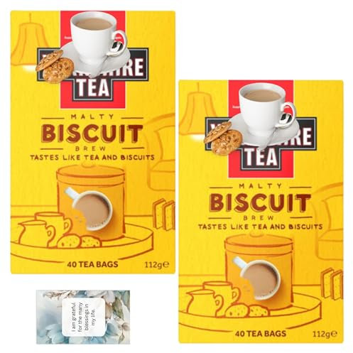 Tea Hamper Bundle Featuring Biscuit Brew (Pack of 2) – Gift Or Personal Use By Oerich Gift