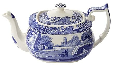 Spode bleu italien Teapot 1.1L