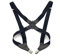 AMDERK Hosenträger für Herren 2.5cm Elastisch und Längenverstellbar Hosenträger mit 2 starken Clips, Schwarz