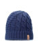 mh michael heinen Damen Strickmütze, Beanie, Fleece Fütterung, wasserabweisend, dehnbar Navy OS