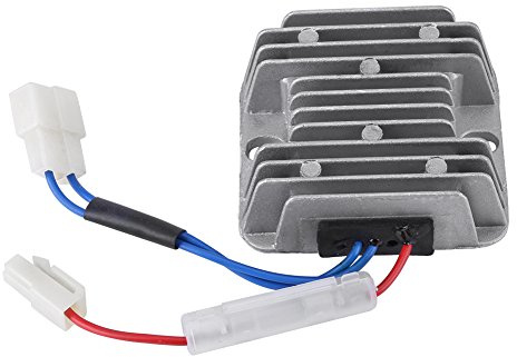 DC 12V Voltage Regulator,Voltage Controller,Rectifier, AVR, Charge The Battery,2 Plugs 3 Wires,for KDE 3500 5000 6500 6700.