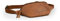 HOLZRICHTER Berlin - Mittelgroße Bauchtasche aus Leder für Damen und Herren, 10 x 24 x 6 cm, Vintage Gürteltasche, Handgefertigte Hüfttasche, Premium Accessoire in Camel, No 1-1
