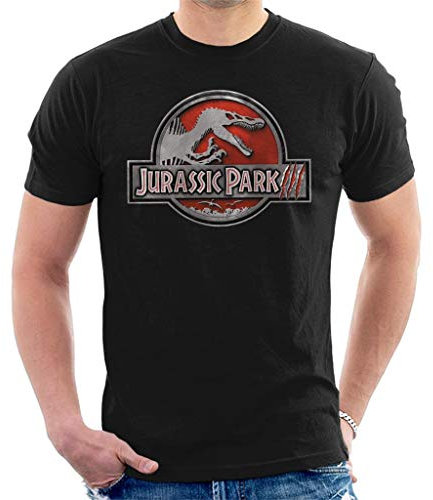Jurassic Park III Spinosaurus Classic Logo Men's T-Shirt