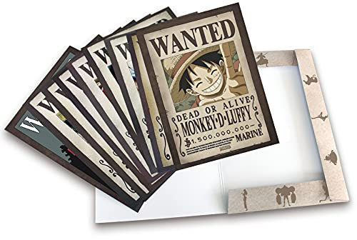ABYstyle ABYDCO624 One Piece Wanted Ruffy's Crew 9er-Packung 3665361037378