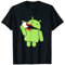 Android isst Apfel T-Shirt