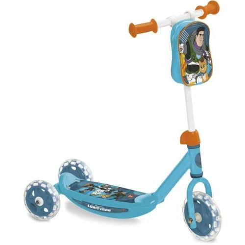 Mondo Toys - My First Scooter LIGHTYEAR Scooter Baby 3 Räder mit Tragetasche für Kinder ab 2 Jahren - 28698