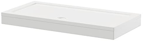 Wholesale Domestic Pearlstone 1400mm x 700mm x 40mm Rectangular Shower Tray and Plinth