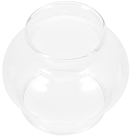 Glas Klarglas Schornstein Öllampe Globe Lampe Glas Ersatz Schornstein Transparent Glasschirm Winddichte Butter Lampenabdeckung für Vintage Öllampen Kronleuchter Lampenschirme